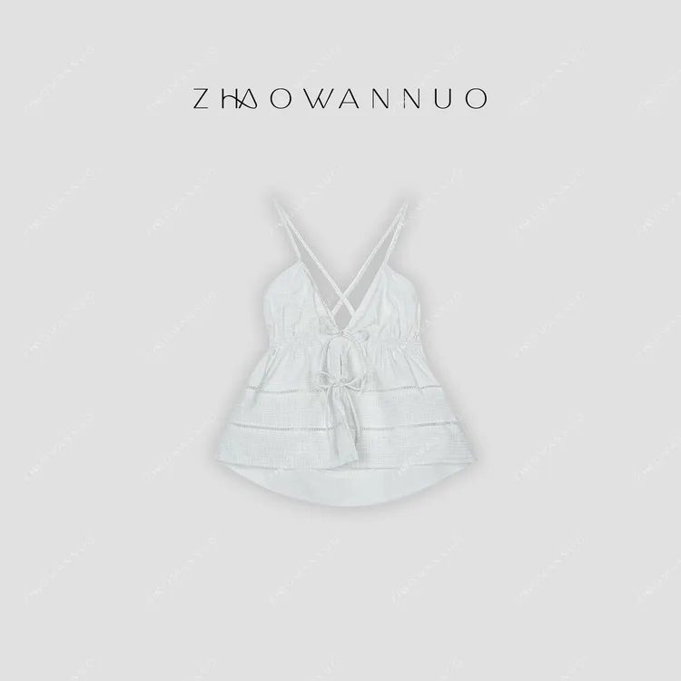 ZHAO WANNUO 丨 吊带背心NC0491