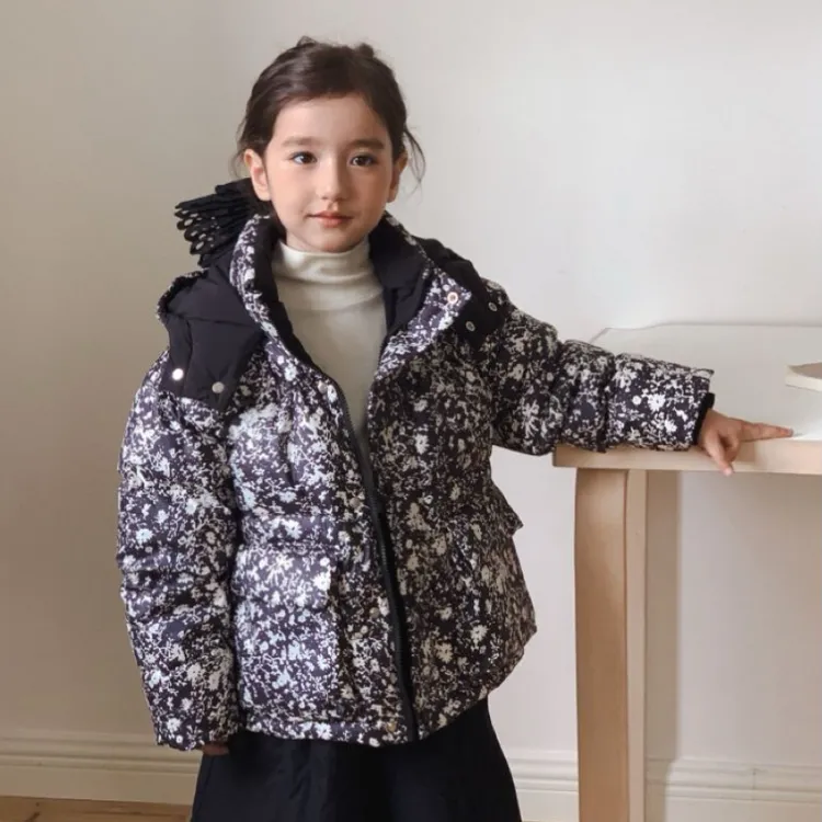 2025秋冬新款女中大童冬季羽绒服国风儿童休闲加厚极寒羽绒外套