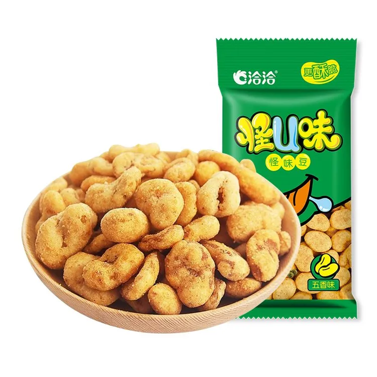 洽洽怪味豆怪U味五香麻辣网红小包装恰恰蚕豆兰花豆解馋小零食
