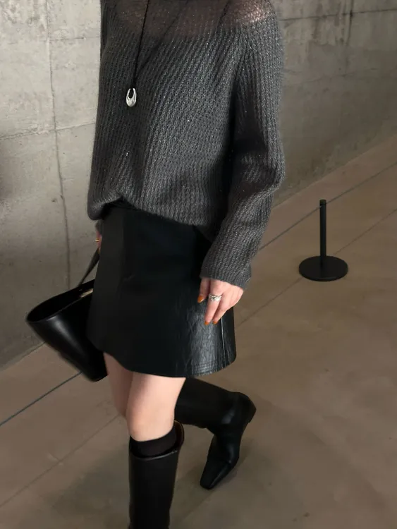 R123252W秋冬成人半身裙A型常规H型复古休闲百搭短裙