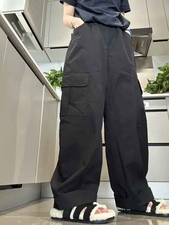 SEVENFUOO-【慵懒风】工装裤