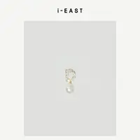 钛钢耳饰 i-EAST NN 字母珍珠~小香高级感字母珠珠耳坠-5D PS8641