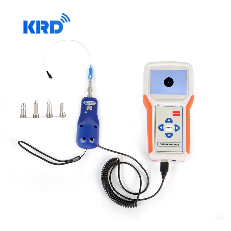 手持式光纤端检仪放大镜用于跳线尾纤MPO光模块光交换机检测