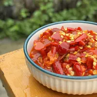 贵州糟辣椒酸辣椒剁椒鱼头特色下饭菜调味品