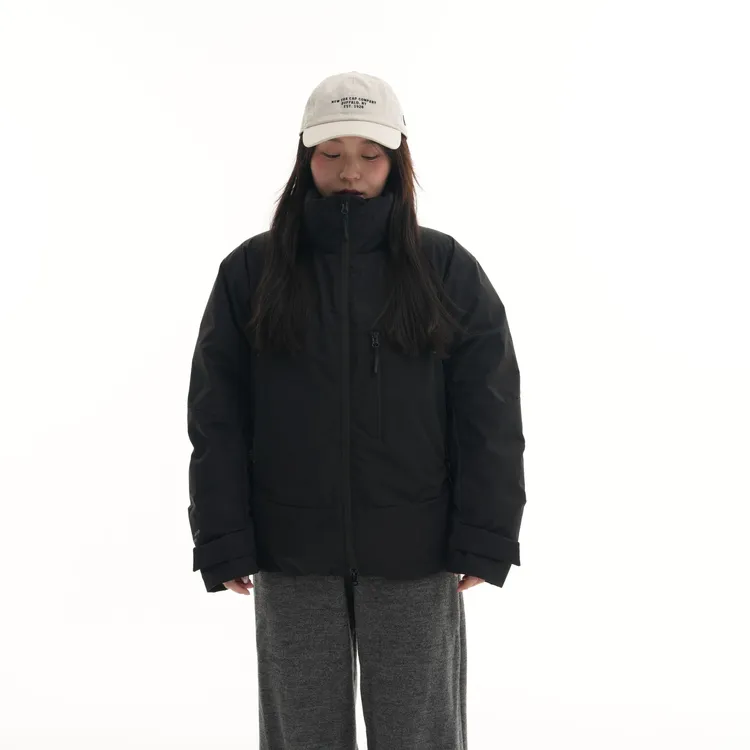 PINSKTBS 冬季番鸭绒防水外壳立领裁片防寒保暖男女同款户外运动