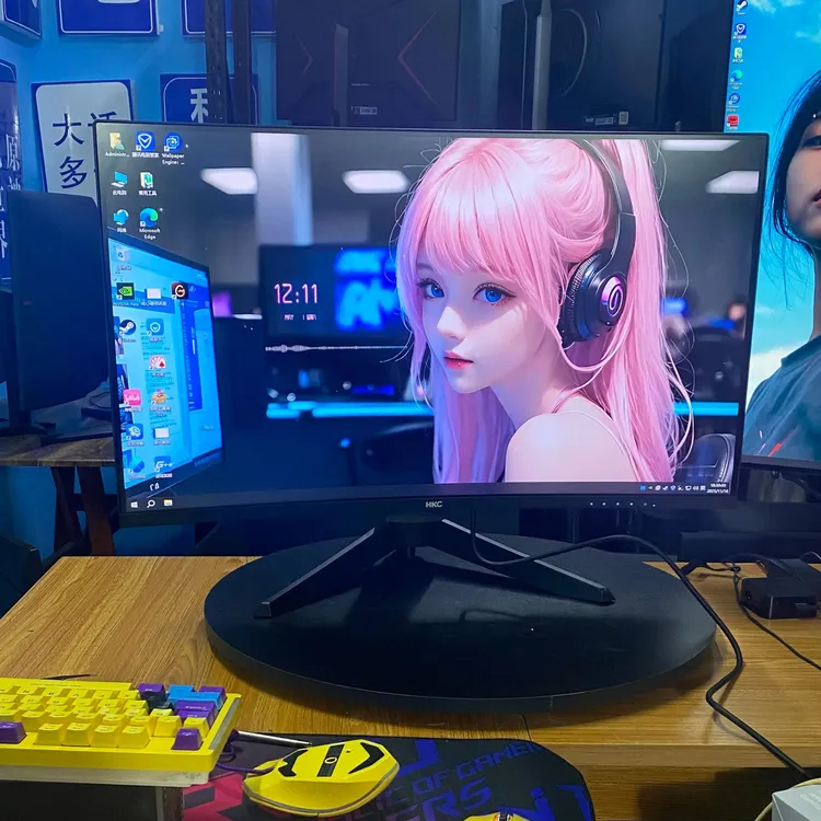 95新 HKC/惠科 32寸1K240Hz网吧二手高刷电竞显示器游戏高清曲面