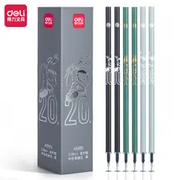 Deli/得力拔盖笔芯1盒（20支）黑色A5105针管头0.38