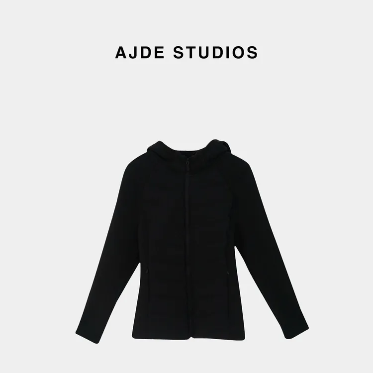 AJDE｜暖洋洋拼接羽绒服秋冬穿搭QZ