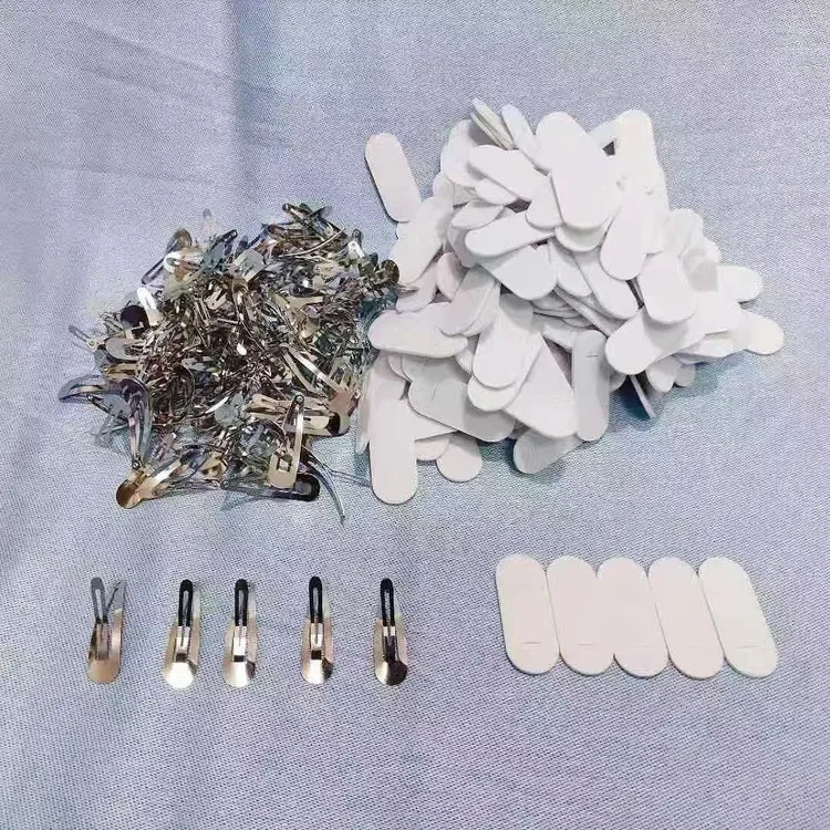 【有文精选】6厘米BB夹送不织布手工DIY全包鸭嘴夹发饰