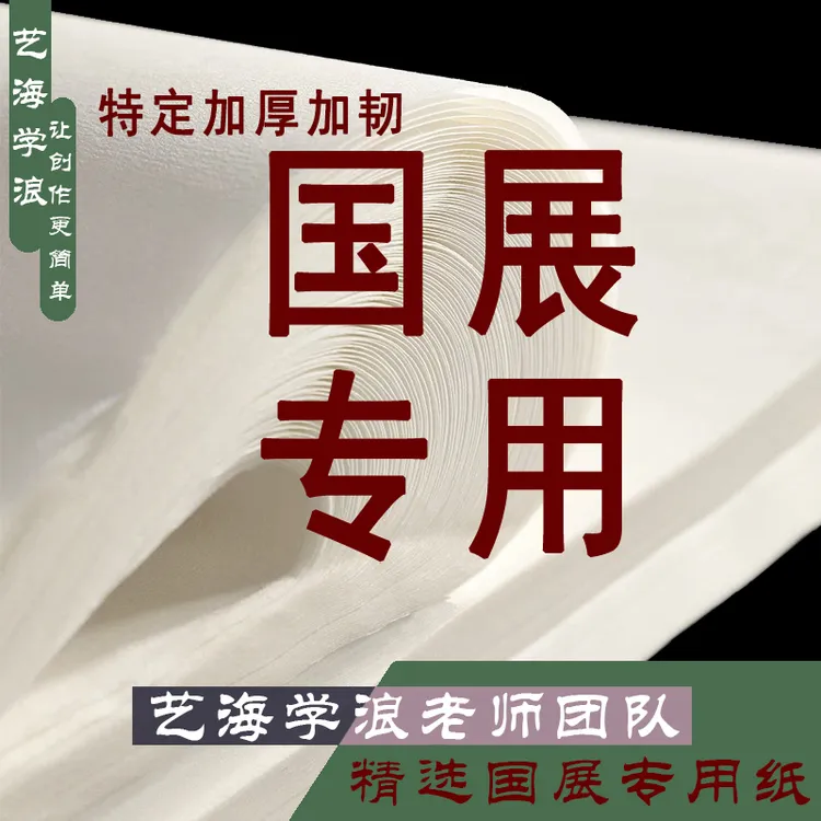 艺海学浪老师团队精选国展专用纸