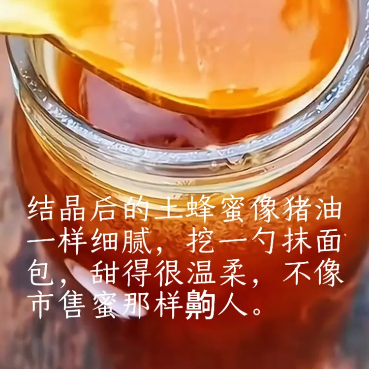 土蜂蜜农家土养自产自销一年取一次农家土蜂蜜