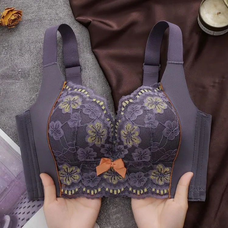 维多利亚2024秋冬新款美容院调整型加厚内衣女聚拢收副乳防下垂文