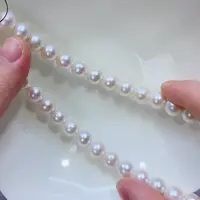 淡水珍珠颈饰银S925镶嵌