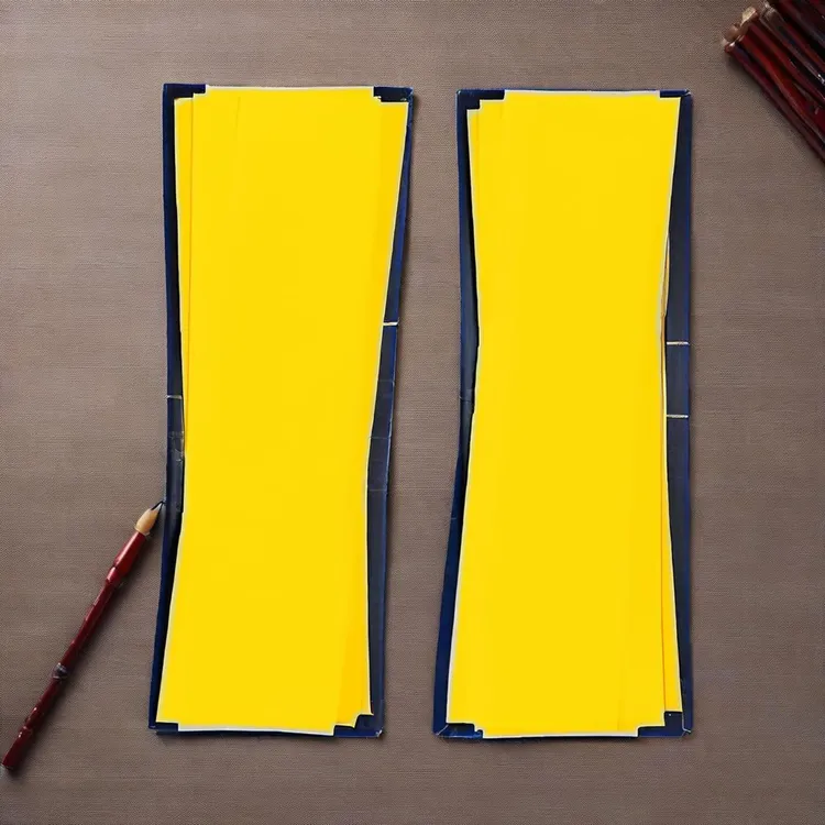 南岳衡山制黄纸符道士写挂历平安百解丹砂手绘全真黄表写字朱砂