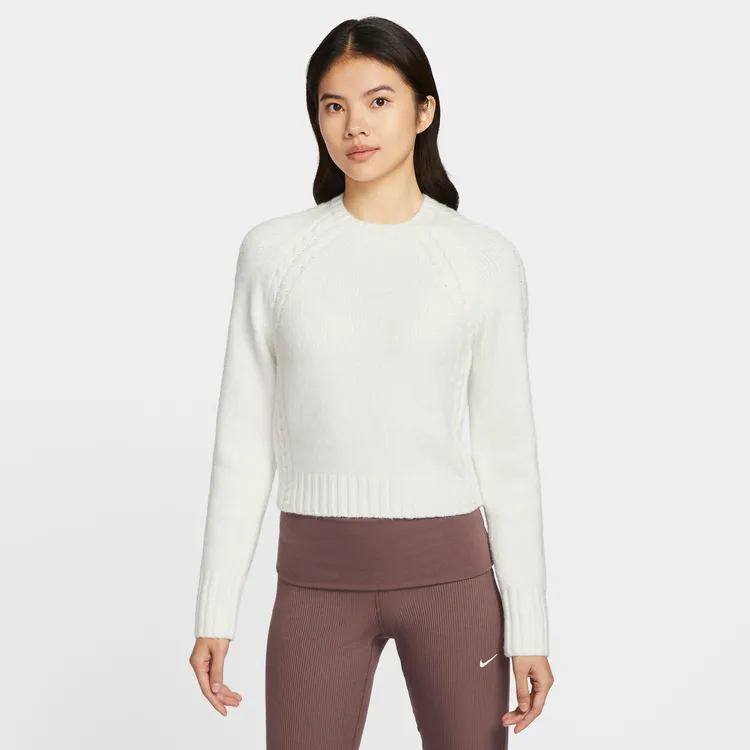 NIKE耐克女子针织无领长袖T恤IF0247-133