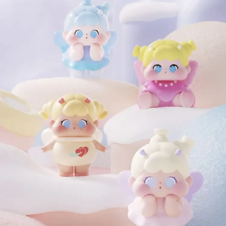 【代拆】QOQO花福黛系列萌粒潮玩手办可爱摆件潮玩盲盒