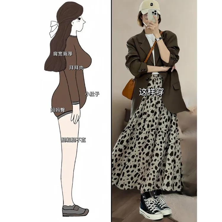 早春韩系穿搭一整套女2025新款气质显瘦西装外套波点半身裙两件套