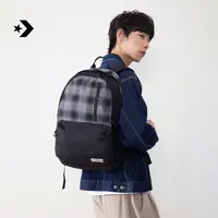 匡威STRAIGHTEDGE新品男女格纹电脑双肩包CONVERSE UA5825