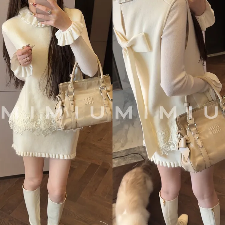 【mimius】P 26早春立体蝴蝶结马甲+半裙 汉服 WH01017