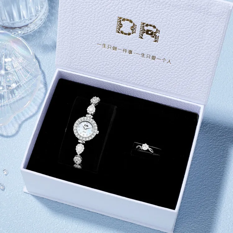DR【情人节礼物】星空系列女士轻奢腕表ins风满钻送女友送老婆礼物商品图