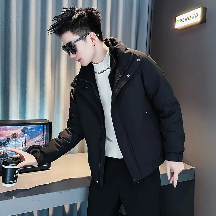 男士棉袄子外套2025新款冬装今年流行爆款高级感男款加厚棉衣棉服