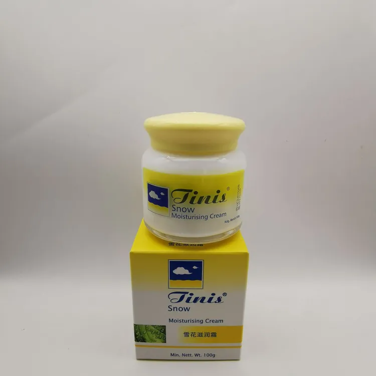 Tinis雪花膏滋润霜100克面霜清爽滋润不油舒缓修护补水滋养护肤