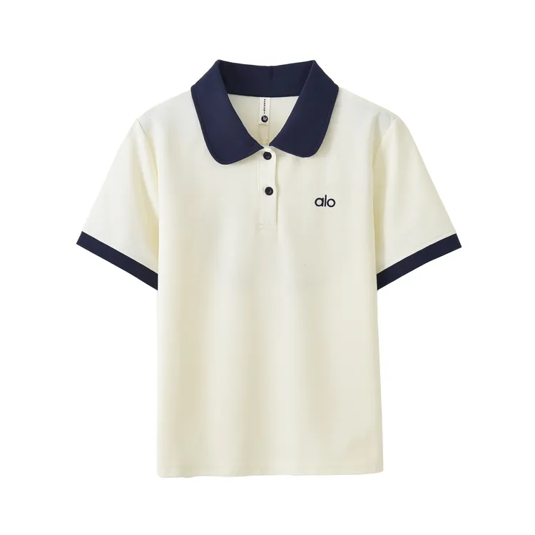2025夏季新款  时尚休闲运动潮流百搭简约  刺绣Polo衫短袖  T065