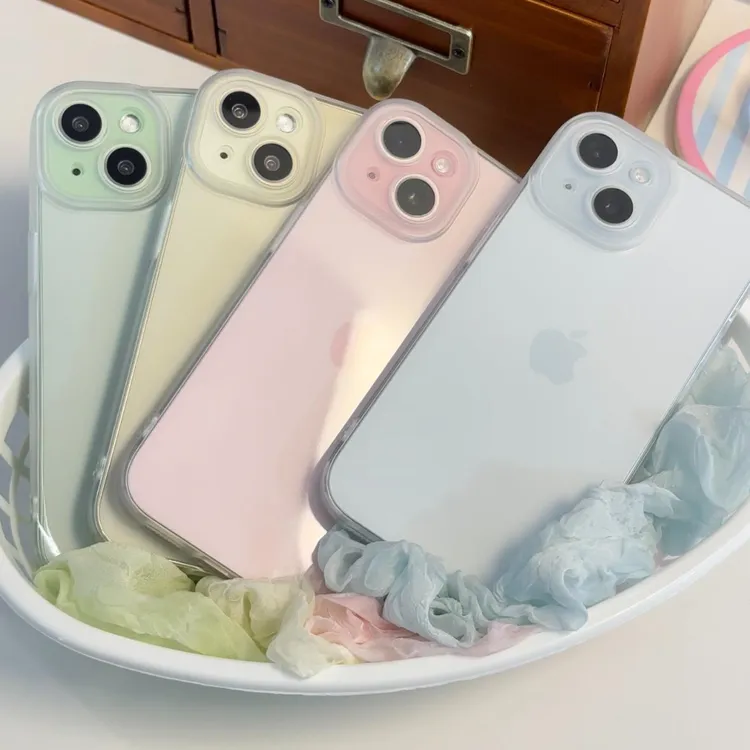 高级肤感透明iPhone15Promax苹果14Pro手机壳13/12镜头全包16软套