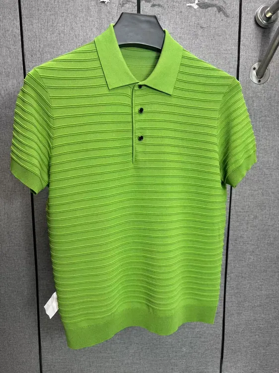 2025春夏伊力特四色翻领短袖