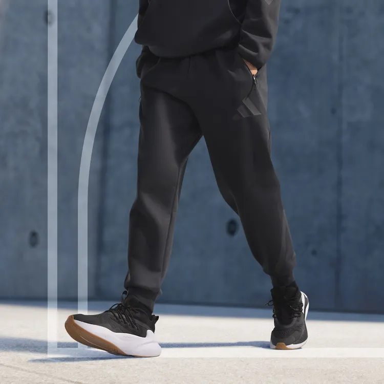 【滔搏联动】adidas/阿迪达斯轻薄保暖束脚运动裤JD9599