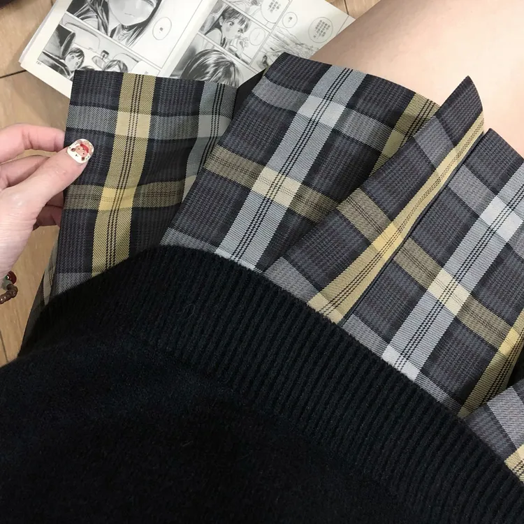 空栗鼠丸【糖炒栗子】原创jk格裙日系学院风校供高腰百褶半身短裙