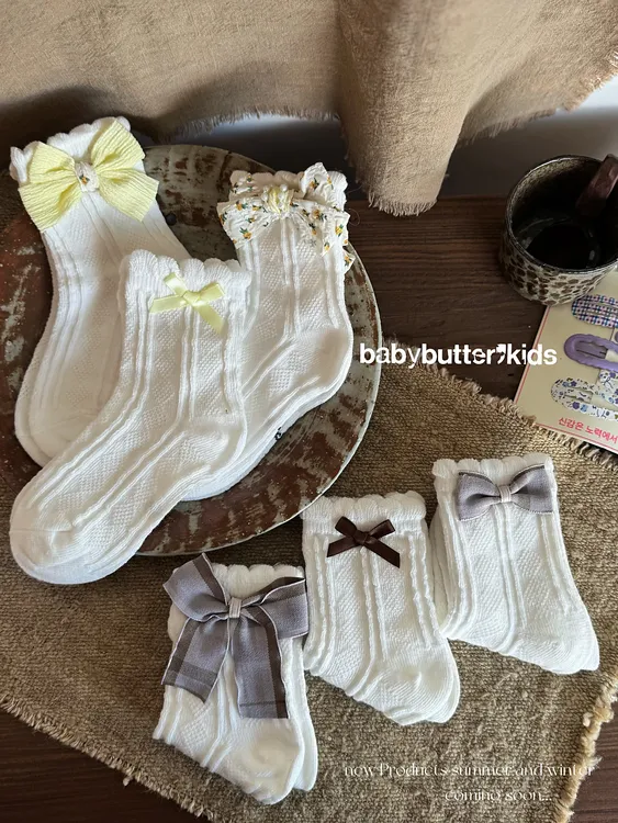 女童公主蕾丝花边网眼袜春秋款高棉儿童袜子