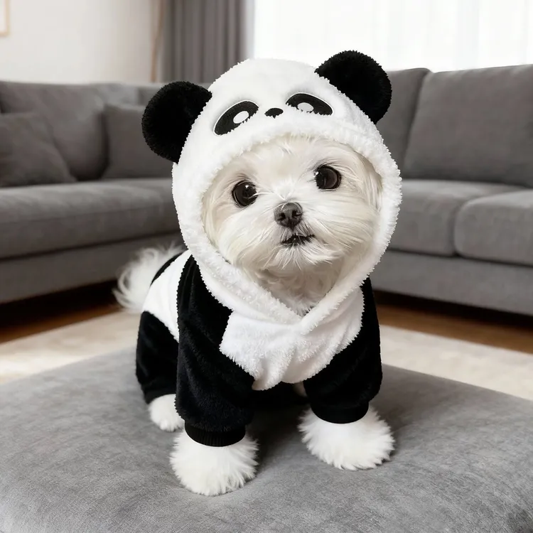 狗狗衣服秋冬棉服加厚小型犬保暖雪纳瑞防风比熊四脚猫咪宠物卫衣