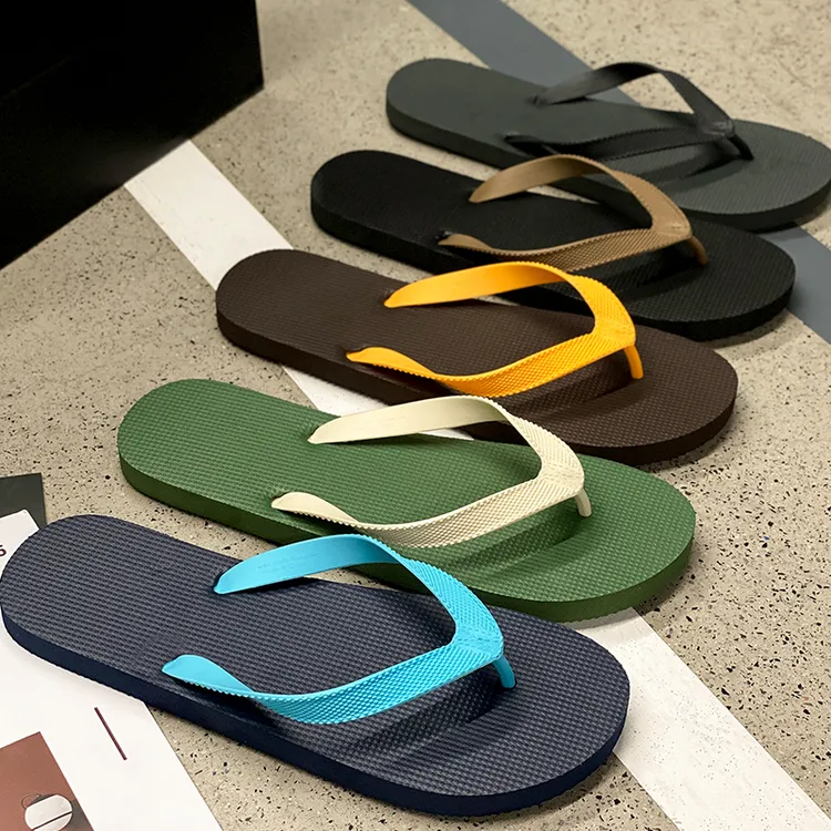 简约人字拖男夏季2025新款外穿防滑户外夹脚沙滩鞋潮流男士凉拖鞋