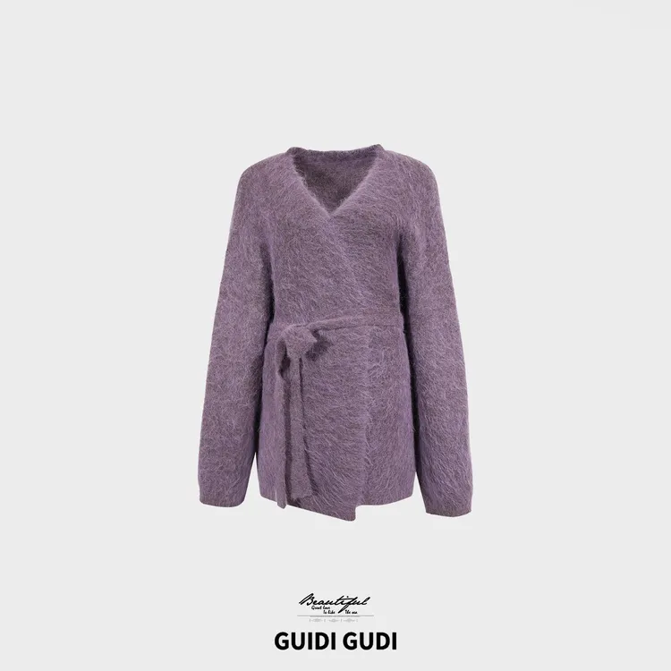 GUIDI GUDI【耀眼时刻】时尚浪漫风外套/黄加蓝