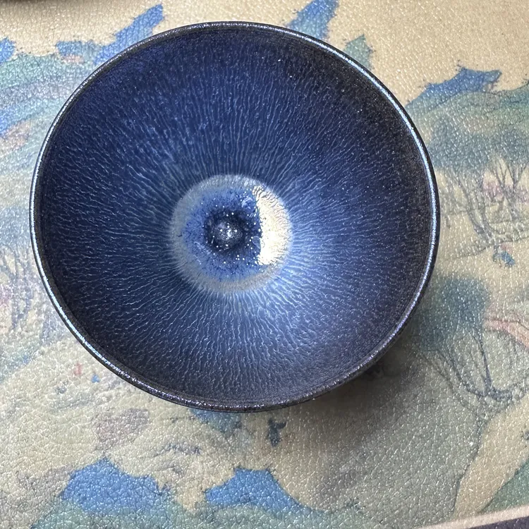 建盏杯主人杯龙窑柴烧