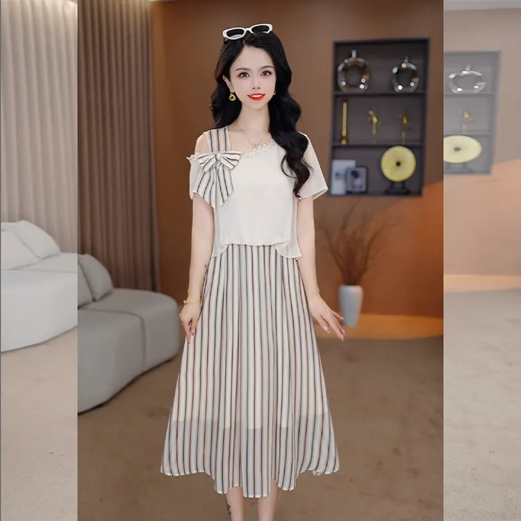 冰丝职业两件套装女士夏2025新款爆杭州高端品牌40减龄穿搭一整套