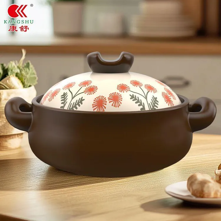 新疆乌市直发康舒砂锅家用煲汤炖肉专用锅可干烧砂锅干烧不开裂炖