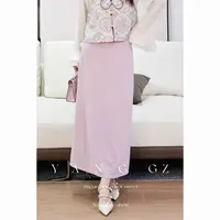 YANG GZ【且悠悠】莱塞尔纤维混纺直筒半身裙女 GZ5153SK657100