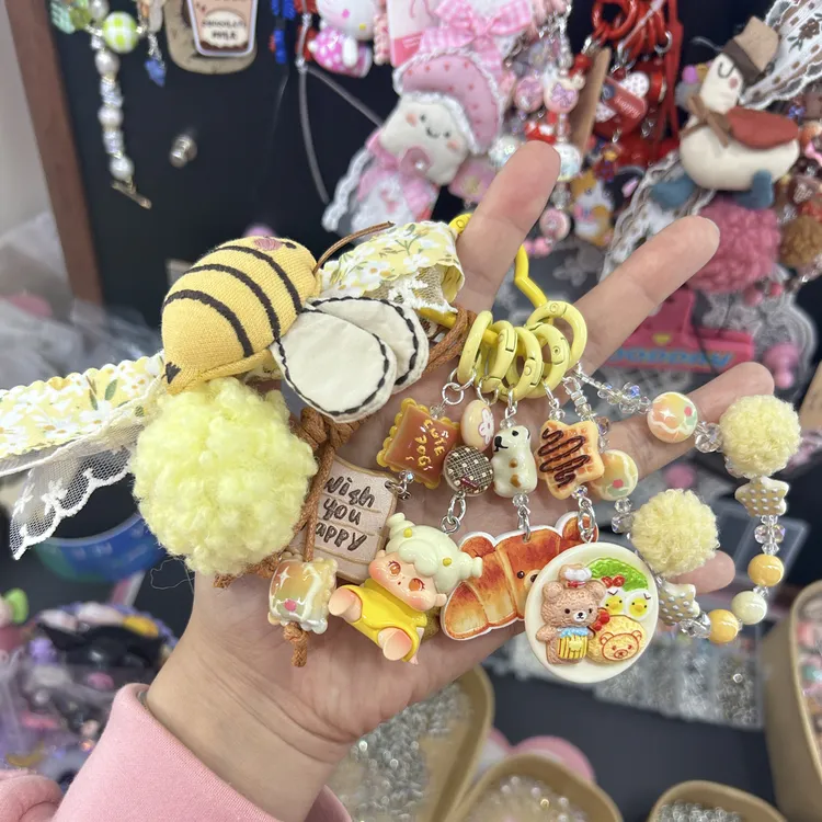 手作miu系包挂潮玩饰品DIY创意可爱