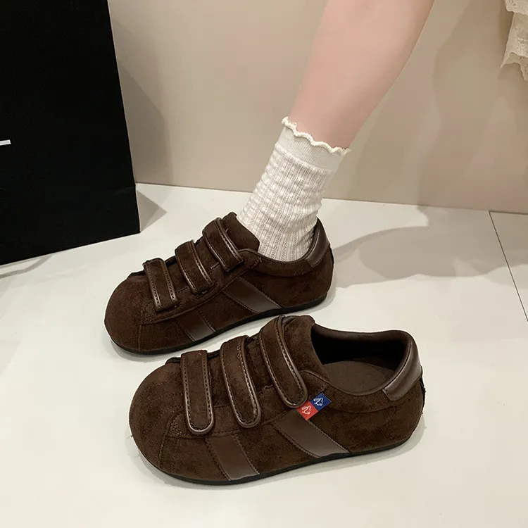 厚底增高大头娃娃德训鞋女2025新款百搭透气休闲运动鞋板鞋ins潮