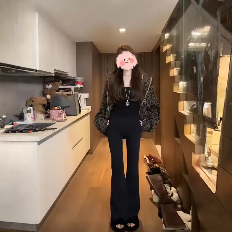 美式复古豹纹连帽长袖卫衣外套女早秋新款休闲风时尚宽松显瘦上衣