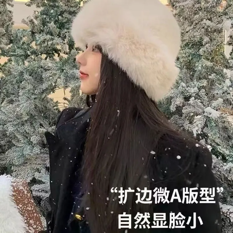 【反季福利】新疆包邮-秋冬季加厚毛绒保暖蒙古帽渔夫帽百搭时尚