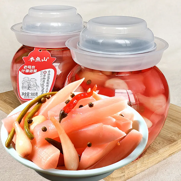 川渝传统老坛什锦泡菜800g*1罐酸辣脆泡萝卜豇豆下饭菜咸菜