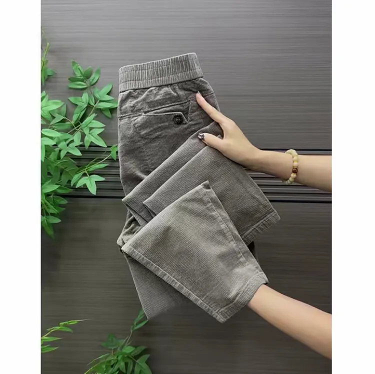 春秋新款时尚百搭气质显瘦女款休闲裤