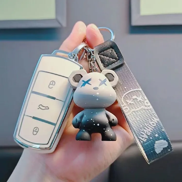 大众迈腾B7钥匙套老款CC一键启动专用汽车12/13/15/16款男女扣壳