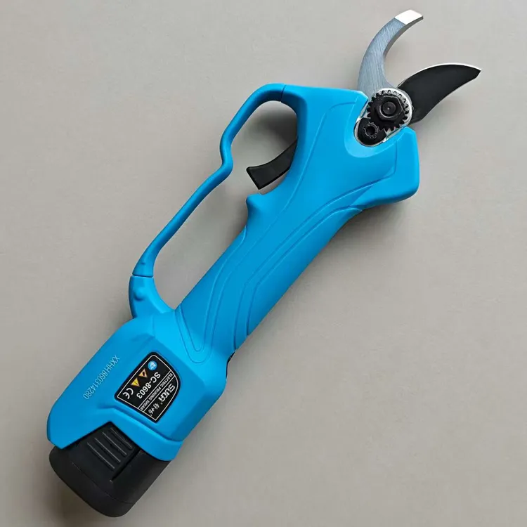 舒畅8603电动苗木剪 果枝剪子 28mm葡萄剪 树枝剪刀 双电