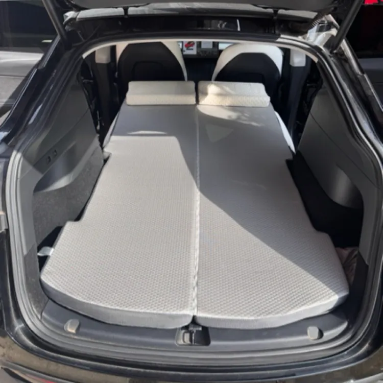 老y焕新y特斯拉modely折叠卷收午休车载户外露营特斯拉床垫modely