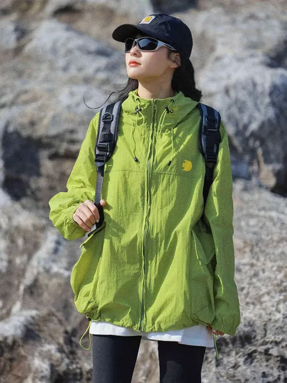 原野防晒衣女空间女士2025夏季薄款外套防紫外线透气小个子防晒服