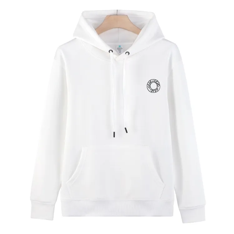 神州骆驼印花连帽男士高街加绒卫衣男女潮牌秋冬重磅休闲加厚外套